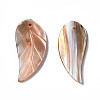 Natural Freshwater Shell Pendants SHEL-N026-146-3