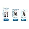 304 Stainless Steel Folding Crimp Ends STAS-TA0004-34-9