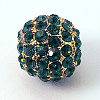 Alloy Rhinestone Beads RB-A034-10mm-A06G-1