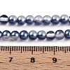 Baking Paint Transparent Glass Beads X1-DGLA-N011-4mm-08-4