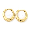 Rack Plating Brass Hoop Earrings EJEW-C102-30E-G-1