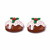 Christmas Theme Opaque Resin Decoden Cabochons CRES-N021-119-2