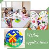 CHGCRAFT 14Pcs 3 Styles DIY Blank Craft Paper Umbrella DIY-CA0003-55-6