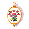 Handmade Porcelain Pendants PR-OY001-05G-1