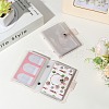 2Pcs PVC Mini Photocard Holder Book AJEW-SP0002-20A-06-3