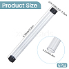 Transparent PVC Plastic Bead Storage Tubes AJEW-CY0002-92A-2