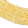 Dyed Natural Malaysia Jade Rondelle Beads Strands X-G-E316-2x4mm-47-7