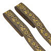 Ethnic style Embroidery Polyester Ribbons OCOR-WH0063-30B-1