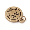 Brass Pendants KK-I668-01AB-04-2