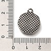 304 Stainless Steel Pendants STAS-P371-038AS-3