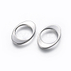 Tarnish Resistant 201 Stainless Steel Linking Rings STAS-L234-034P-2