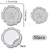 CRASPIRE Adhesive Wax Seal Stickers DIY-CP0009-53A-19-2