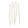 Brass Ball Head Pins KK-H502-03G-G-1