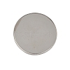 304 Stainless Steel Cuff Ring Components STAS-D372-07P-10-2