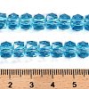 Transparent Glass Beads Strands EGLA-K071-01K-4