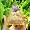 Orgonite Pyramid Resin Energy Generators PW-WG70575-01-2