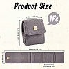 1Pc PU Leather Jewelry Rolls ABAG-CL0001-43C-2
