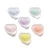 Frosted Transparent Acrylic Beads OACR-A032-28-1