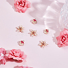 6Pcs 2 Styles Brass Enamel Charms KK-BBC0028-32-4