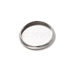 Tarnish Resistant Stainless Steel Plain Edge Bezel Cups STAS-M226-03B-3