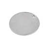 304 Stainless Steel Stamping Blank Tag Pendants STAS-M090-02P-2