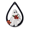 Halloween Printed Acrylic Big Pendants MACR-M048-01B-1