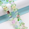 Transparent Glass Beads Strands LAMP-H061-02B-2