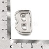 Brass Slide Charms KK-Z163-01P-B-3