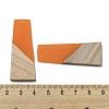 Resin & Walnut Wood Pendants RESI-XCP0002-16A-3