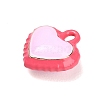 Two-Tone Alloy Enamel Pendants AL-CBA5AB7-03D-2
