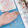 100Pcs Transparent Acrylic Beads TACR-SP0001-19-3