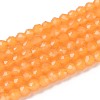 Imitation Jade Glass Beads Strands GLAA-T028-2mm-11C-1