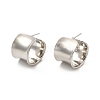 Brass Twist Column Stud Earrings EJEW-P213-09P-1
