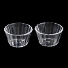 Mini Plastic Simulated Egg Tart Cup DJEW-C005-02A-2