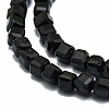 Natural Obsidian Beads Strands G-E576-65-3