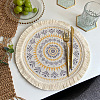 Polyester Braided Washable Placemat BOHO-PW0001-078I-1