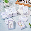 Polka Dot Pattern Cardboard Jewelry Packaging Boxes CON-TAC0011-04B-03-7