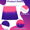 2M Two Tone Polyester Tassel Ribbon OCOR-FG0002-37A-4
