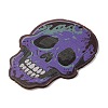 Halloween Printed Wooden Big Pendants WOOD-I016-01G-2