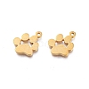 Ion Plating(IP) 304 Stainless Steel Pendants STAS-L245-019B-G-1