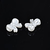 ABS Plastic Imitation Pearl Beads OACR-N008-134-3