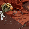 80Pcs 8 Styles Iron Pin Backs DIY-PH0030-67-4