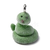 Flocky Animal Resin Pendants FIND-S001-03A-1