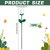Flower Cotton with Iron Knitted Costume Ornament Accessories DIY-WH0570-09A-2