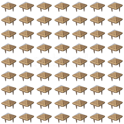200Pcs Iron Studs Rivets IFIN-GF0001-63AB-1