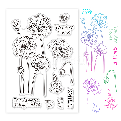 PVC Plastic Stamps DIY-WH0167-56-382-1