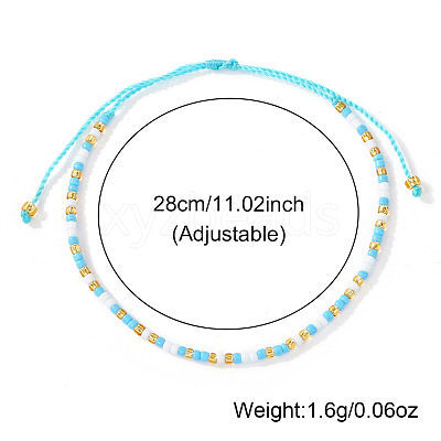 12Pcs Adjustable Summer Seed Beaded Bracelets Sets JD5080-1