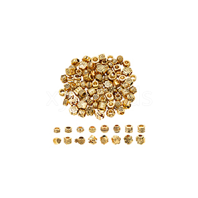 96Pcs 16 Styles Tibetan Style European Beads DIY-NB0012-43B-1