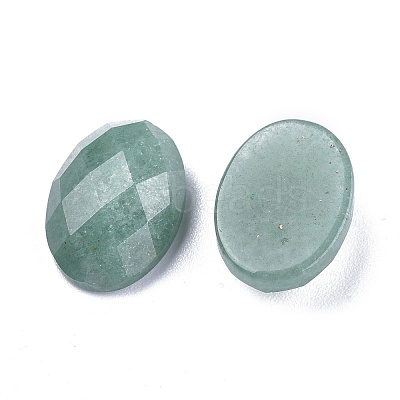 Natural Green Aventurine Cabochons X-G-G760-A03-1