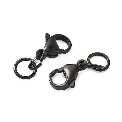 304 Stainless Steel Lobster Claw Clasps STAS-K313-01E-EB-1